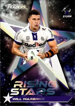 2024 NRL Traders Titanium - Rising Stars Album Cards #RSA12 Will Warbrick Front